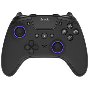 Brook�b�u���b�N Brook StarRay �z�[�����ʃZ���T�[�X�e�B�b�N�E�w�ʃ{�^���E�g���K�[�X�g�b�v���� PS5/PC/Android/iOS�Ή��Q�[�~���O�R���g���[���[�yPS5/PC�z