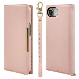 ラスタバナナ｜RastaBanana iPhone 17e / 16e ケース iLBe ハンドストラップ付き手帳 ピンク 9436IP6EBHSPK