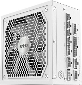 MSI�b�G���G�X�A�C PC�d�� MAG A1000GL PCIE5 WHITE �z���C�g [1000W /ATX /80PLUS Gold]