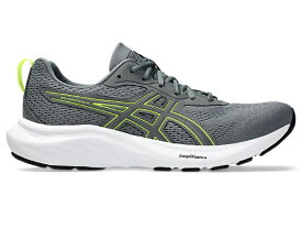 アシックス｜asics ランニングシューズ GEL-CONTEND 9 STEEL GREY×SAFETY YELLOW 1011B882 [メンズ /27.0cm /幅:ExtraWide(4E相当)]【返品交換不可】