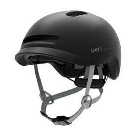 UNIT1｜ユニットワン 自転車用ヘルメット NEON ネオン MIPS SMART HELMET(Sサイズ：51〜54cm) CHARCOAL BLACK【返品不可】