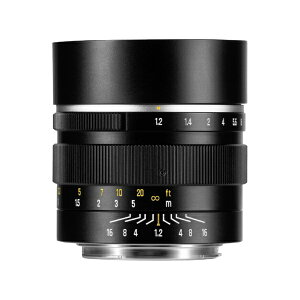 ���H���b7artisans 7Artisans 50mm F1.2 APS-C �\�j�[E�}�E���g 7A-50F12-E-B