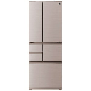 SHARP�b�V���[�v �①�� �V�����p�� SJ-X504R-N [��68.5cm /502L /6�h�A /�ω��J���^�C�v]�s��{�ݒu�����Z�b�g�t