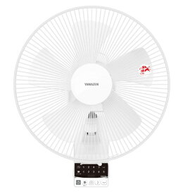 山善｜YAMAZEN DCモーター壁掛け扇風機（30cm） YWRX-BGD307-W [DCモーター搭載 /リモコン付き]