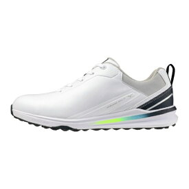 mizuno｜ミズノ ゴルフシューズ メンズ ネクスライトエナジーII ホワイト×ブルー×イエロー 51GM2652 [メンズ /27.5cm /幅:3E]