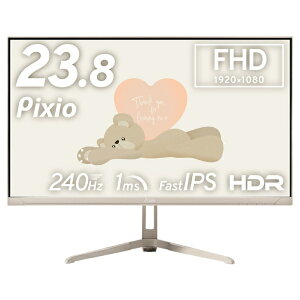 PIXIO�b�s�N�V�I �Q�[�~���O���j�^�[ PX249 Wave �x�[�W�� PX249WAVEBE-O [23.8�^ /�t��HD(1920×1080) /���C�h /240Hz]