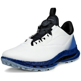 エコー｜ecco ゴルフシューズ BIOM C5 BOA バイオム・シー・ファイブ ボア WHITE×FEDERAL BLUE EG132614 [メンズ /26.5cm]【返品交換不可】