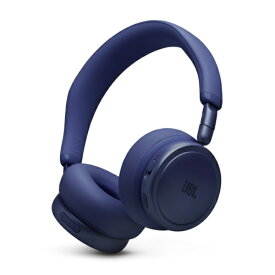 JBL｜ジェイビーエル ブルートゥースヘッドホン ブルー JBLLIVE680NCBLU [オーバーヘッド型 /ノイズキャンセリング対応 /Bluetooth対応 /USB]