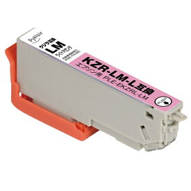 plaisir｜プレジール 互換プリンターインク [エプソン KZR-LM-L](L 増量) ライトマゼンタ PLE-EKZRL-LM