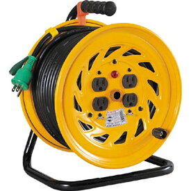 日動工業｜NICHIDO 電工ドラム　標準型100Vドラム　アース付　50m　NFE54