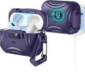イーエスアール｜ESR AirPods Pro3用ケース パープル 1C02200402-Purple