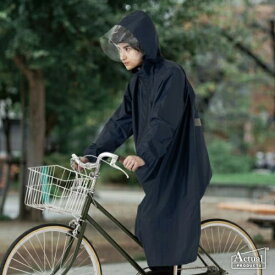 丸十｜Maruju サイクル後ろマチコート Actual PRODUCTS ネイビー 2003067-004-78 [ユニセックス /Mサイズ]【返品交換不可】