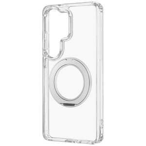MS�\�����[�V�����Y�bMS Solutions Galaxy S26 Ultra �ϏՌ��n�C�u���b�h�P�[�X �uUTILO Hybrid mag swing�v �N���A/�V���o�[ LN-26SG2CTHMSCL