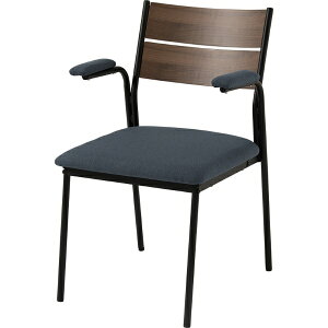 �����bHAGIHARA �_�C�j���O�`�F�A �I�t��2�r�Z�b�g �A�C�A��×�E�b�h�i�� W50×D53×H79cm�j �_�[�N�O���[ LC-3206BR-DGY-2S�y�L�����Z���E�ԕi�s�z