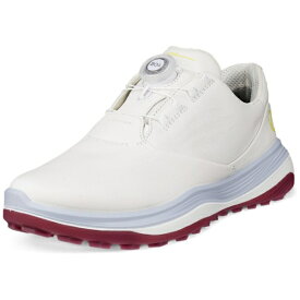 エコー｜ecco ゴルフシューズ LT1 BOA エルティーワンボア WHITE×AIR EG132763 [レディース /25.0cm]【返品交換不可】