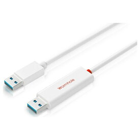 j5 create｜ジェイファイブクリエイト 1.5m［USB-A ⇔ USB-A］3.0リンクケーブル ドラッグ＆ドロップ対応　JUC500