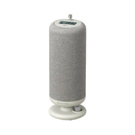 RHYTHM｜リズム Bluetoothスピーカー CRANKSPEAKER ライトグレー 9YYA50RH08 [防滴 /Bluetooth対応]