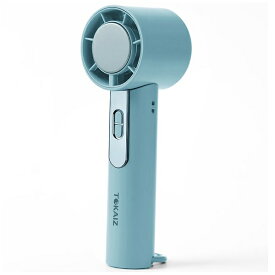 TOKAIZ｜トカイズ 2026最新 携帯扇風機 冷却プレート搭載 ペルチェ式 / 手持ち / 卓上扇風機 / 首かけ カラビナ付 USB充電式 コンパクト 静音 暑さ対策 フローナ ハンディファン ホライゾングリーン TPF-002s-HG