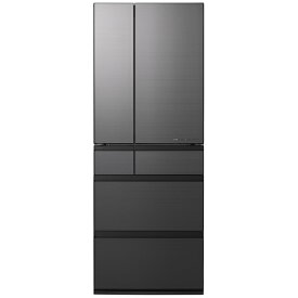 【無料延長保証&無料基本設置料】 Panasonic｜パナソニック 冷蔵庫 WXタイプ ミスティスチールグレー NR-F60WX3-H [幅68.5cm /601L /6ドア /観音開きタイプ /2026年]