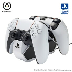 PowerA｜パワーエー ツインチャージングステーション for DualSense and DualSense Edge ワイヤレスコントローラー PSPW0335-02【PS5】
