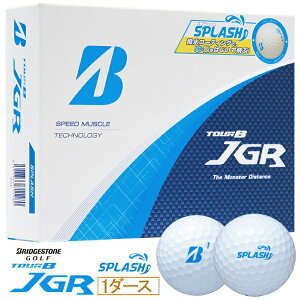 �u���a�X�g���bBRIDGESTONE �S���t�{�[�� TOUR B JGR SPLASH �c�A�[�r�[ �W�F�C�W�[�A�[�� �X�v���b�V�� �z���C�g J5SX [12���i1�_�[�X�j]