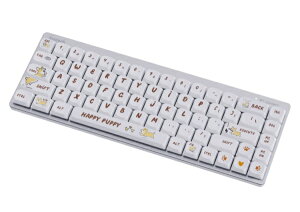 SYNTECH�b�V���e�b�N �Q�[�~���O�L�[�{�[�h (�R�[�M�[�f�U�C��) G68LP-WH [�L���E���C�����X /Bluetooth�EUSB]
