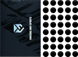 Unusual Way Sports｜アンユージュアル・ウェイ・スポーツ 〔マウスソール〕Black Fox Dot [φ6.5mmx20個入＋φ7mmx20個入] (コントロールタイプ)