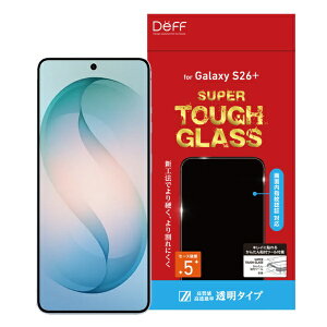 DEFF�b�f�B�[�t SUPER TOUGH GLASS for Galaxy S26�{�i�w��F�ؑΉ��j DG-GS26PG2F