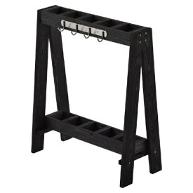 B.Bファニシング｜B.B FURNISHING ONGZ0411MOBLK ガーデン・ツール収納ラック【ブラック】