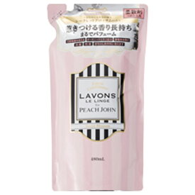 ネイチャーラボ｜NatureLab LAVONS(ラボン)柔軟剤 PEACHJOHNコラボシリーズ つめかえ用 480mL シークレットブロッサム【rb_pcp】