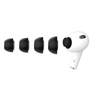 keybudz�b�L�[�o�b�Y HYPERFOAM Comfort �C���[�`�b�v for AirPods Pro 3 XS/S/M/L �e1�y�A �u���b�N KB28426APP3