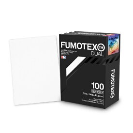 【2026年5月中旬】 FUMOTEX｜フモテックス FUMOTEX DUAL SLEEVE(デュアル スリーブ) 100枚入 ホワイトマグノリア カードスリーブ 無地[トレーディングカード用品] FUMOTEX（フモテックス） ホワイトマグノリア FSD-MAGN-WHT【発売日以降のお届け】