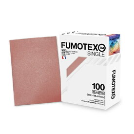 【2026年5月中旬】 FUMOTEX｜フモテックス FUMOTEX SINGLE SLEEVE(シングル スリーブ) 100枚入 ピンクゴールド カードスリーブ 無地[トレーディングカード用品] FUMOTEX（フモテックス） ピンクゴールド FSS-GLDE-PNK【発売日以降のお届け】