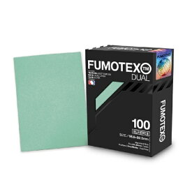 【2026年5月中旬】 FUMOTEX｜フモテックス FUMOTEX DUAL SLEEVE(デュアル スリーブ) 100枚入 グリーンミント カードスリーブ 無地[トレーディングカード用品] FUMOTEX（フモテックス） グリーンミント FSD-MINT-GRN【発売日以降のお届け】