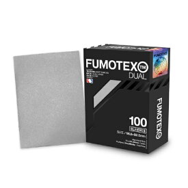 【2026年5月中旬】 FUMOTEX｜フモテックス FUMOTEX DUAL SLEEVE(デュアル スリーブ) 100枚入 シルバーリリー カードスリーブ 無地[トレーディングカード用品] FUMOTEX（フモテックス） シルバーリリー FSD-LILY-SLV【発売日以降のお届け】