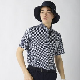 フィラゴルフ｜FILA GOLF メンズ 柄半袖シャツ ホワイト 746644 [メンズ /LLサイズ]【返品交換不可】