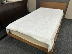 大宗｜DAISOU 【ケット】もちもち冷感綿入りくしゅくしゅケット (約140x190cm) ブルー 964561/BL