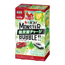 花王｜Kao バブモンスターバブルかろやかDAYSトミカデザイン6錠入 バブ