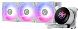 MSI｜エムエスアイ 水冷CPUクーラー 120mmファンx3 [LGA1851/1700・AM5/AM4] ホワイト MPG CORELIQUID P13 360 WHITE