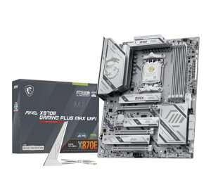 MSI�b�G���G�X�A�C �}�U�[�{�[�h(Socket AM5) �z���C�g�V���o�[ MAG X870E GAMING PLUS MAX WIFI [ATX]