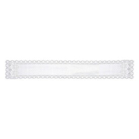加栄レース｜KAEI LACE テーブルセンター 24cm×150cm 撥水加工 テーブルランナー レース ポリエステル