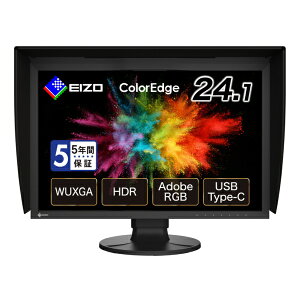 EIZO�b�G�C�]�[ USB-C�ڑ� PC���j�^�[ ColorEdge CG�V���[�Y CG2400S-BK [24.1�^]