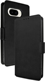 shizukawill｜シズカウィル Google Pixel9a 手帳型 ケース カバー 本革調 レザーケース シズカウィルRe ブラック GOPI9AV2BLACK
