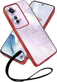 shizukawill｜シズカウィル OPPO Reno11 A サイドメッキ ケース カバー クリアケース OPR11ACLRE