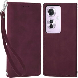 shizukawill｜シズカウィル OPPO Reno11 A 手帳型 ケース カバー アイファンデ2 クリムゾン OPR11AIF2CR
