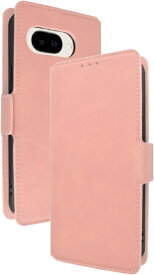 shizukawill｜シズカウィル Google Pixel9a 手帳型 ケース カバー 本革調 レザーケース シズカウィルRe ピンクゴールド GOPI9AV2PINK