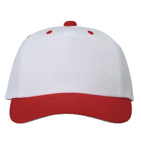 ローリングス｜Rawlings プラクティスキャップ ホワイト/レッド Lサイズ ホワイト×レッド AAC15S02【返品交換不可】