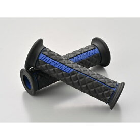 デイトナ｜DAYTONA 65330 GRIPPY GRIP GG-D-Lite SLASH（全長120mm） カラー：ブラック×ブルー