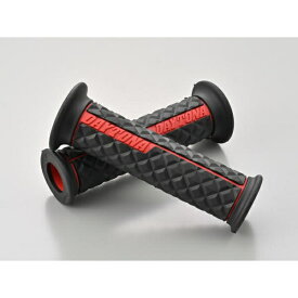 デイトナ｜DAYTONA 65329 GRIPPY GRIP GG-D-Lite SLASH（全長120mm） カラー：ブラック×レッド