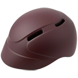 JQP 自転車ヘルメット NS-5(54〜56cm) マットレッドブラウン【返品不可】